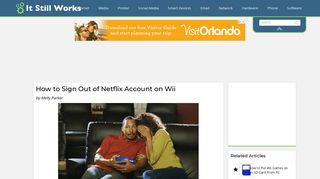 How to Sign Out of Netflix Account on Wii | It Still Works
