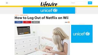 How to Log Out of Netflix on Wii - Lifewire