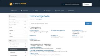 DDNS API Information - Knowledgebase - ChangeIP
