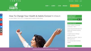 How To Change Your Health & Habits Forever | Changing Habits