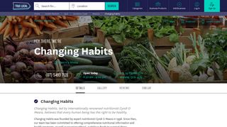 Changing Habits in Warana, QLD, Health Markets - TrueLocal