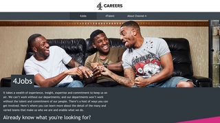 4Jobs | Channel 4 Careers