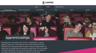 Apprenticeships | Channel 4 Careers