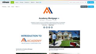 Academy Mortgage on Vimeo