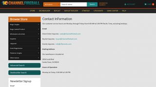 Contact Information - ChannelFireball.com