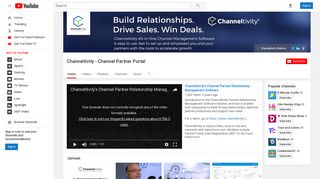 Channeltivity - Channel Partner Portal - YouTube