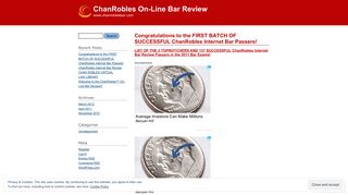 ChanRobles On-Line Bar Review | www.chanroblesbar.com