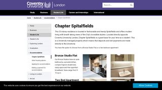 Chapter Spitalfields | Accommodation | Coventry Un...