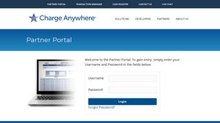Partner Portal | CHARGE Anywhere