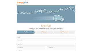 Sign Up - ChargePoint