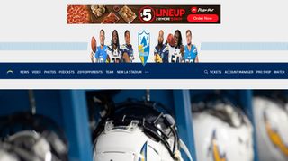 Los Angeles Chargers: Homepage