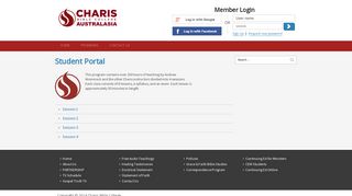Student Portal | Charis Australasia