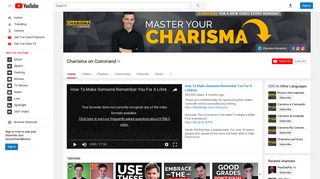Charisma on Command - YouTube