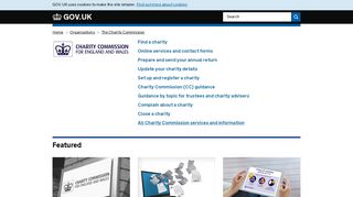 The Charity Commission - GOV.UK