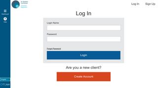 Log In - CRA - Customer Portal