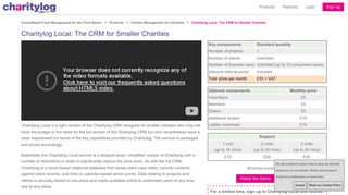 Charitylog Local: The CRM for Smaller Charities - Charitylog