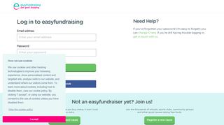 Log In - Easyfundraising