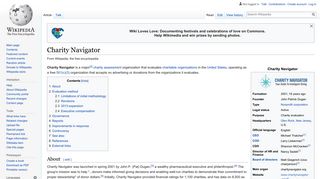 Charity Navigator - Wikipedia