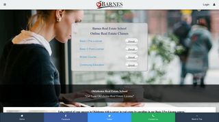 Oklahoma Real Estate School - Real Estate License Courses - Barnes