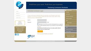 Login to your Umbrella Contractor Portal - i4 Group
