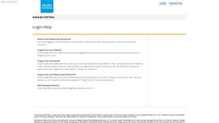 questions about logging on? - Schwab 529 Plan