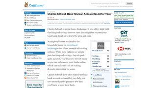 Charles Schwab Bank Review 2019: Account Pros and Cons