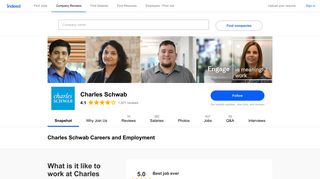 Charles Schwab Careers and Employment | Indeed.com