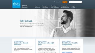 Why Schwab - Schwab Advisor Services - Charles Schwab