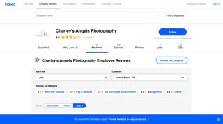 Working at Charley's Angels Photography: Employee Reviews - Indeed