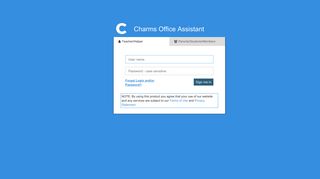Login - Charms Office Assistant