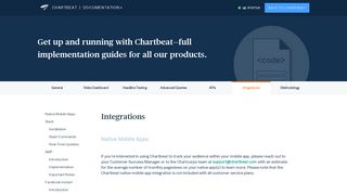 Documentation - Chartbeat