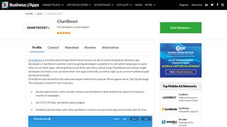 ChartBoost - Reviews, News and Ratings - Business of Apps