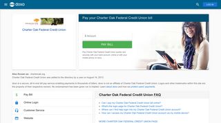 Charter Oak Federal Credit Union: Login, Bill Pay, Customer Service ...