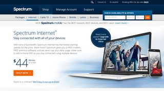 Internet Services - High Speed Internet Service Provider | Spectrum