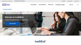 IntelliRisk® Risk Management Information Services | AIG US - AIG.com