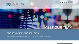 Meet Our Team - Madison Resources - Payroll Funding for Staffing ...