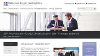 SSIP Accreditation – CHAS, ConstructionLine, Safe Contractor and more