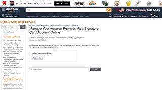 Amazon.com Help: Manage Your Amazon.com Rewards Visa Card ...