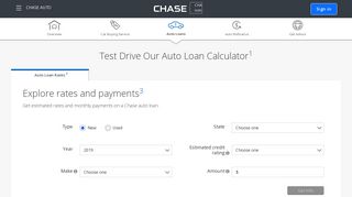Auto Loans | Auto Finance | Chase.com
