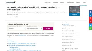 Costco Anywhere Visa® Card by Citi: Is It As Good As Its Predecessor ...