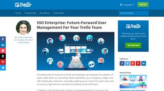 SSO Enterprise: Future-Forward User Management For Your Trello ...