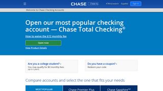 Chase Checking