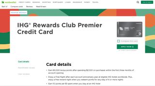 Chase IHG Rewards Club Premier Credit Card Offer Details | NerdWallet