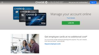 Access Your Business Credit Cards | Chase.com