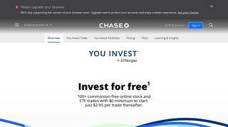 You Invest by J.P. Morgan | Online Investing | Chase.com