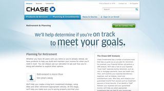Planning for Retirement | Chase - Chase.com