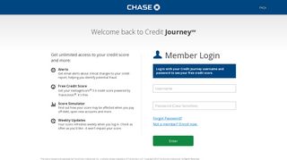 Login to Check Your Free Credit Score | Credit Journey | Chase.com