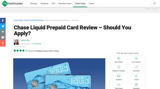 Chase Liquid Prepaid Debit Card 2019 Review - Should You Apply?
