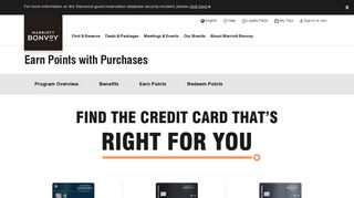 Chase Travel Credit Cards | Marriott Rewards