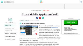 New Chase Mobile App for Android - The Balance